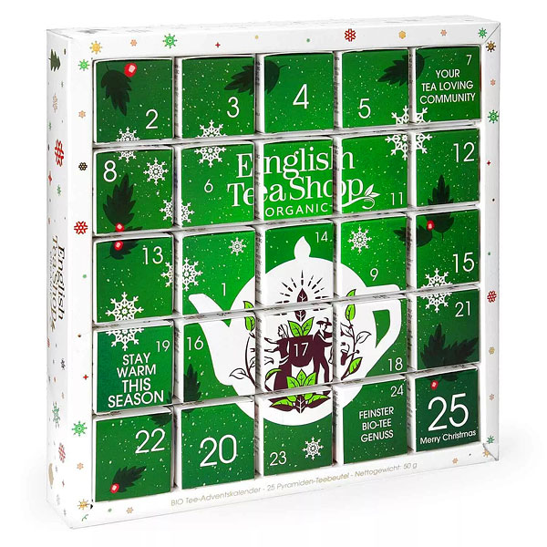 Puzzle Tee Adventskalender "Happy Holiday"- Bio