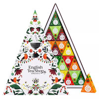 Tee Adventskalender "Mosaik" - Weiss - Bio
