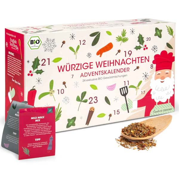 Gewürz Adventskalender - Würzige Weihnachten