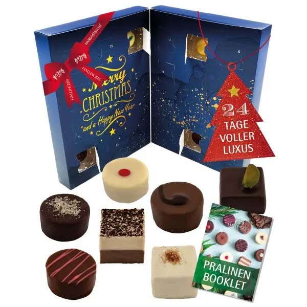 Adventskalender - Christmas Time - Pralinen, ohne Alkohol