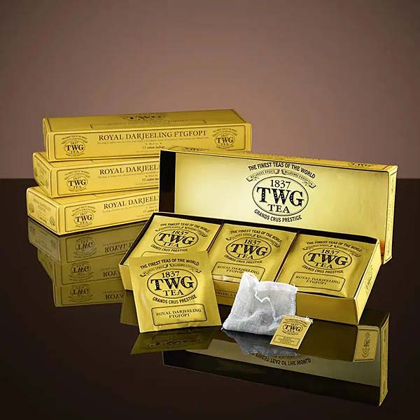 Royal Darjeeling FTGFOP1 Tea - TWG Sachets - 15 Teebeutel à 2.5g