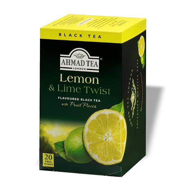 Ahmad Tea - Lemon & Lime Twist - 20 Teebeutel à 2g
