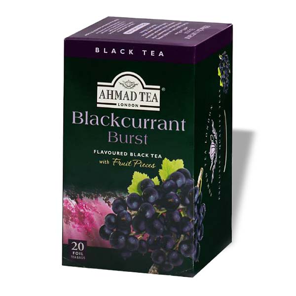 Ahmad Tea - Blackcurrant Burst - 20 Teebeutel à 2g