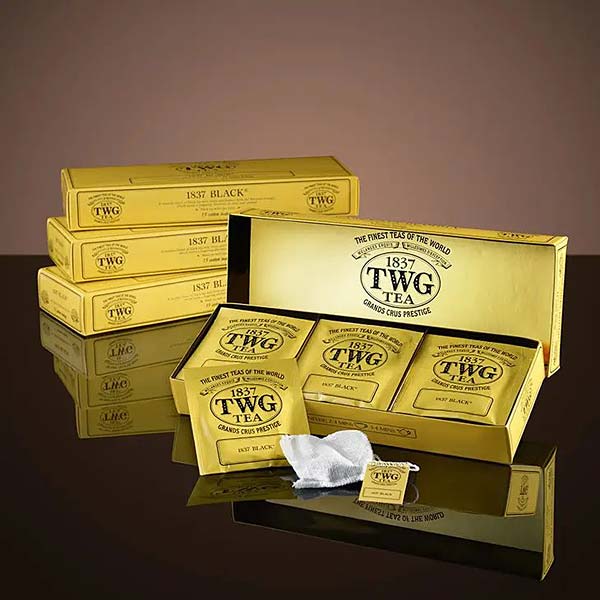 1837 Black Tea - TWG Sachets - 15 Teebeutel à 2.5g