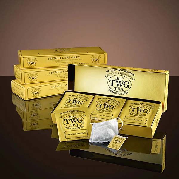 French Earl Grey Tea - TWG Sachets - 15 Teebeutel à 2.5g