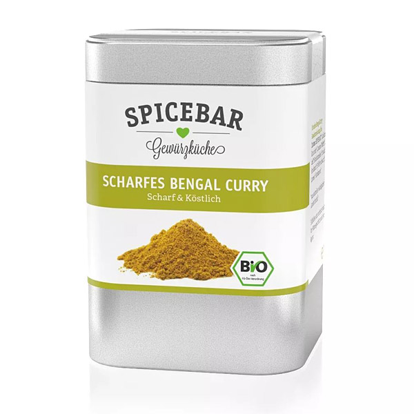 Scharfes Bengal Curry - Bio - Dose a 70g