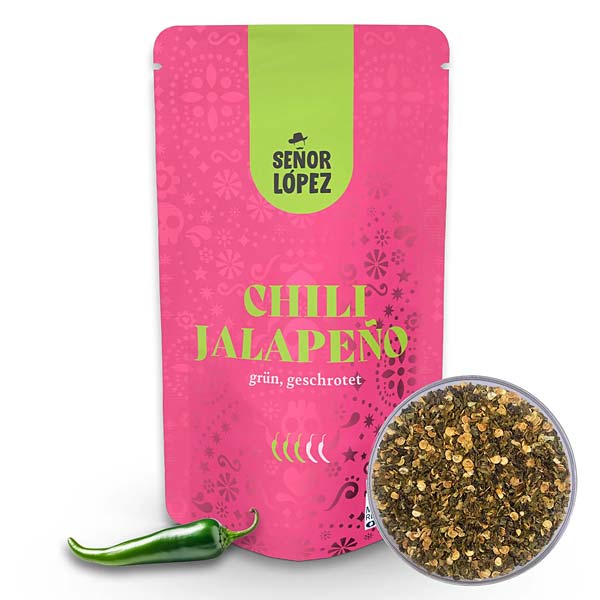 Señor López - Jalapeño Chili, geschrotet