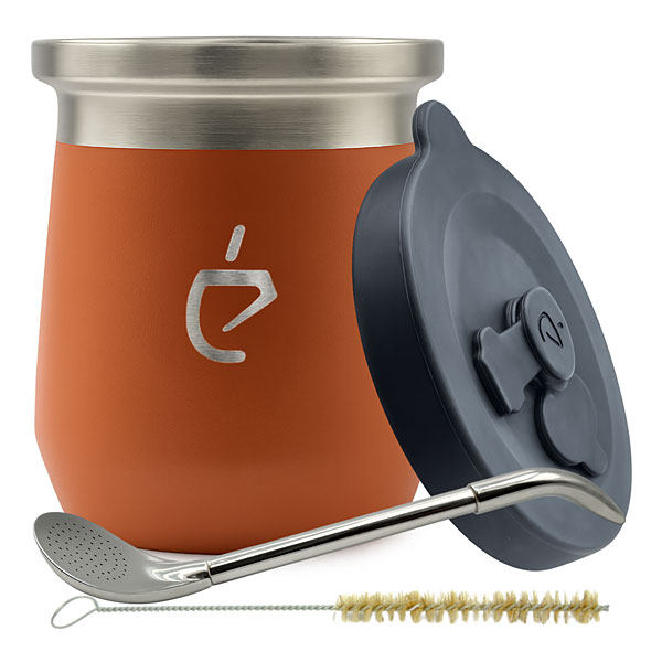 Yerba Mate Set Terolid Dualflow Pro von Un Mate - Rot