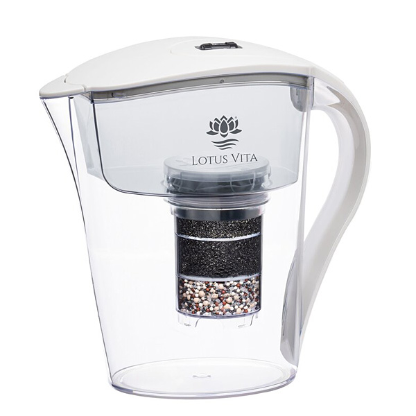 NATURA PLUS® Filterkanne FAMILY - Weiss