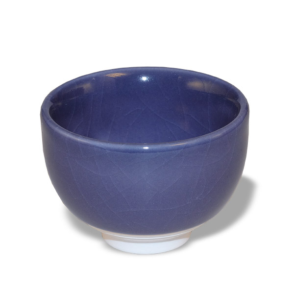 Teeschale - Violett-Blau