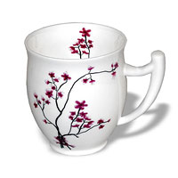 Porzellan-Becher Cherry Blossom 3.5dl