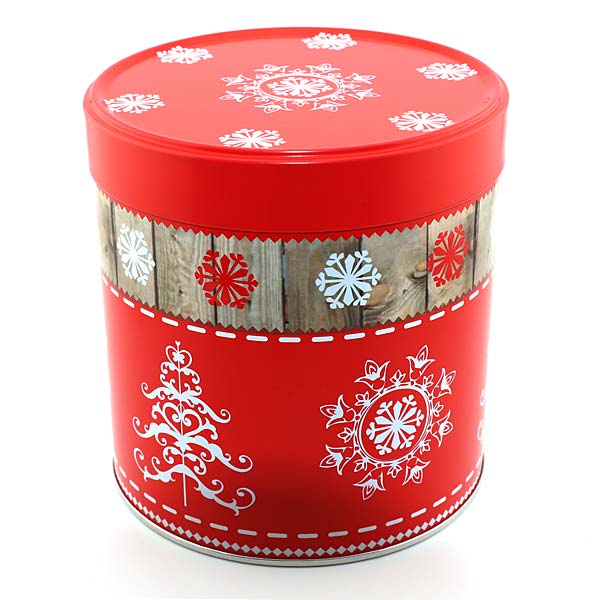 Lebkuchendose - Holz - Rot