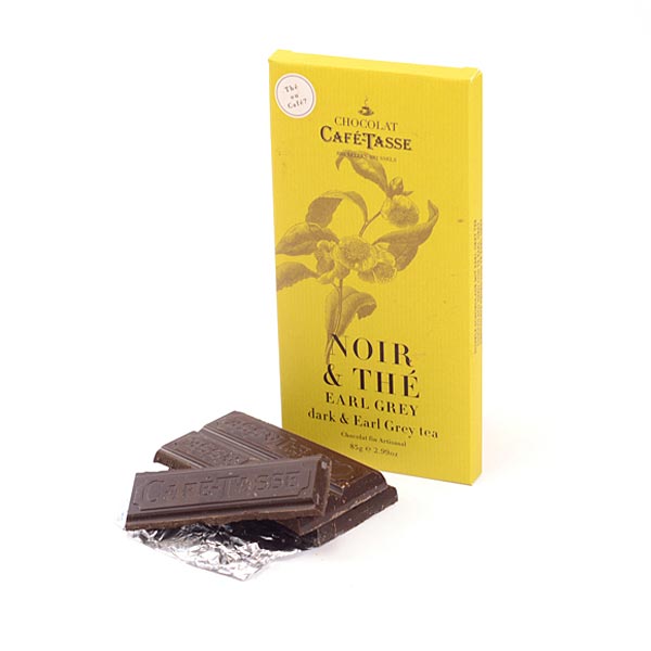 Café Tasse Earl Grey Zartbitterschokolade (54%) 85 g