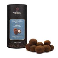 Schokoladen umhüllte Macadamia Nüsse