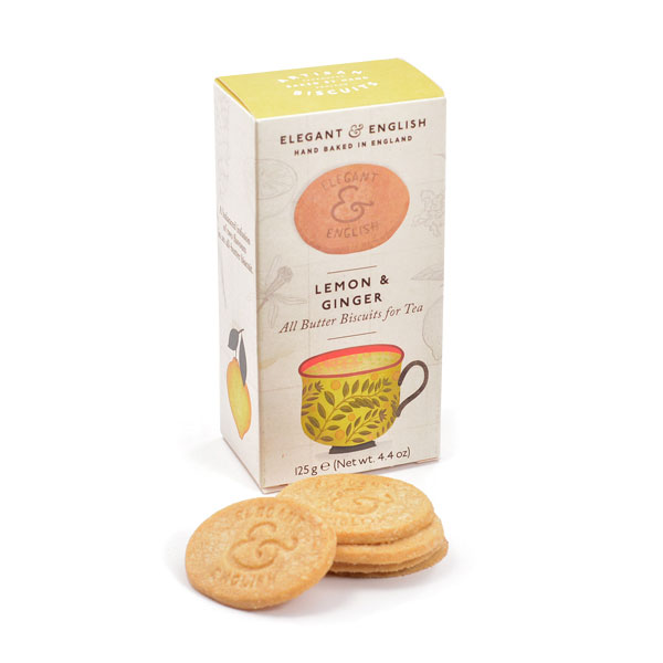 Butter Biscuits - Lemon & Ginger