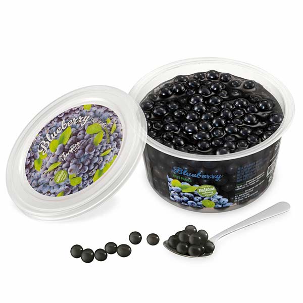 Heidelbeer-Fruchtperlen (Blueberry) für Bubble Tea - 450g