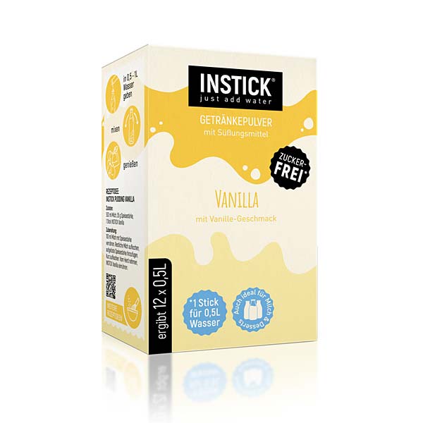 Instick Milk - Vanilla - 12 x 2g