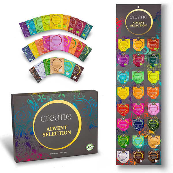 Creano Adventskalender - Bio - Grau