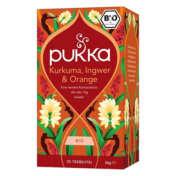 Pukka - Kurkuma, Ingwer & Orange - Bio