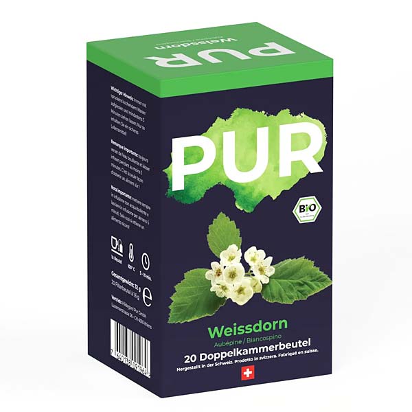 PUR - Weissdorn Tee - Bio