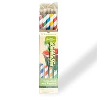 Strohhalme für Bubble Tea - Pack a 10 Stück