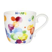 Becher - Happy Birthday Bubbles