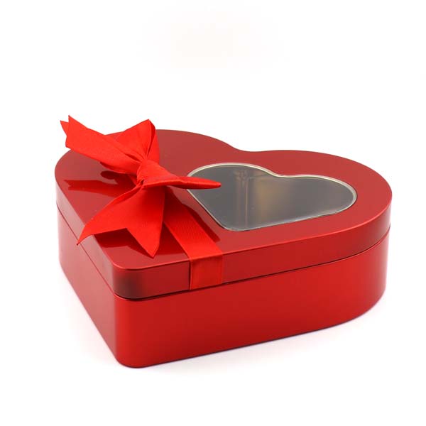 Herzdose mit Schleife