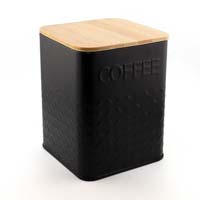 Vorratsdose Schwarz - COFFEE