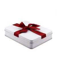 Pralinendose mit echter Schleife