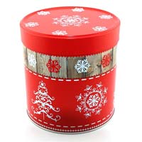 Lebkuchendose - Holz - Rot