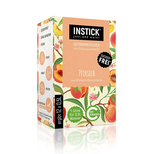 Instick - Pfirsich - 12 x 2.5g
